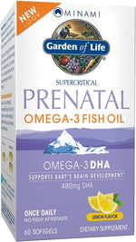 Prenatal DHA Omega 3 Fish Oil by Garden of Life