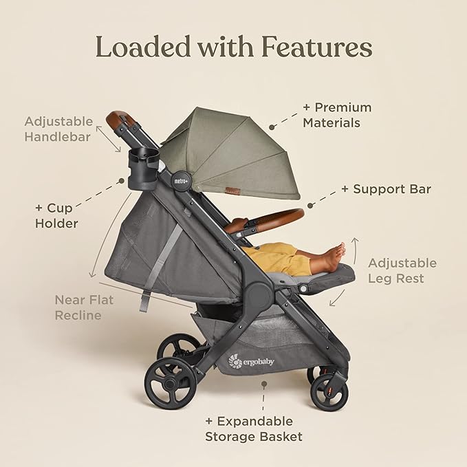 Ergobaby Metro+ Deluxe Stroller