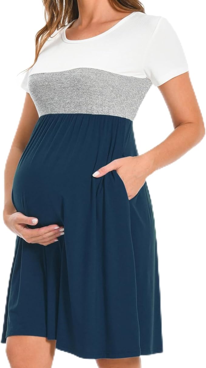 Pregnancy Dress with Pocket