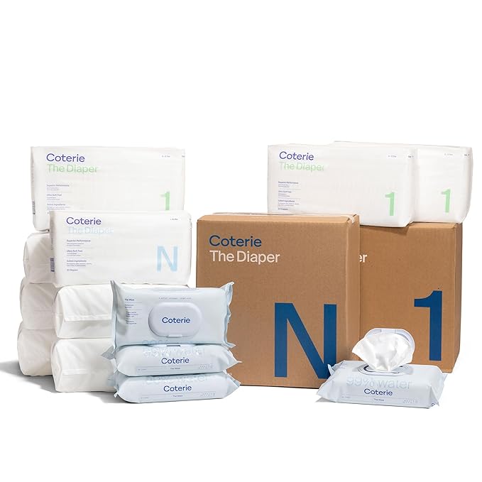 Coterie Newborn Kit- Diapers and Wipes