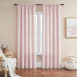 Linen Curtains for Girls Nursery