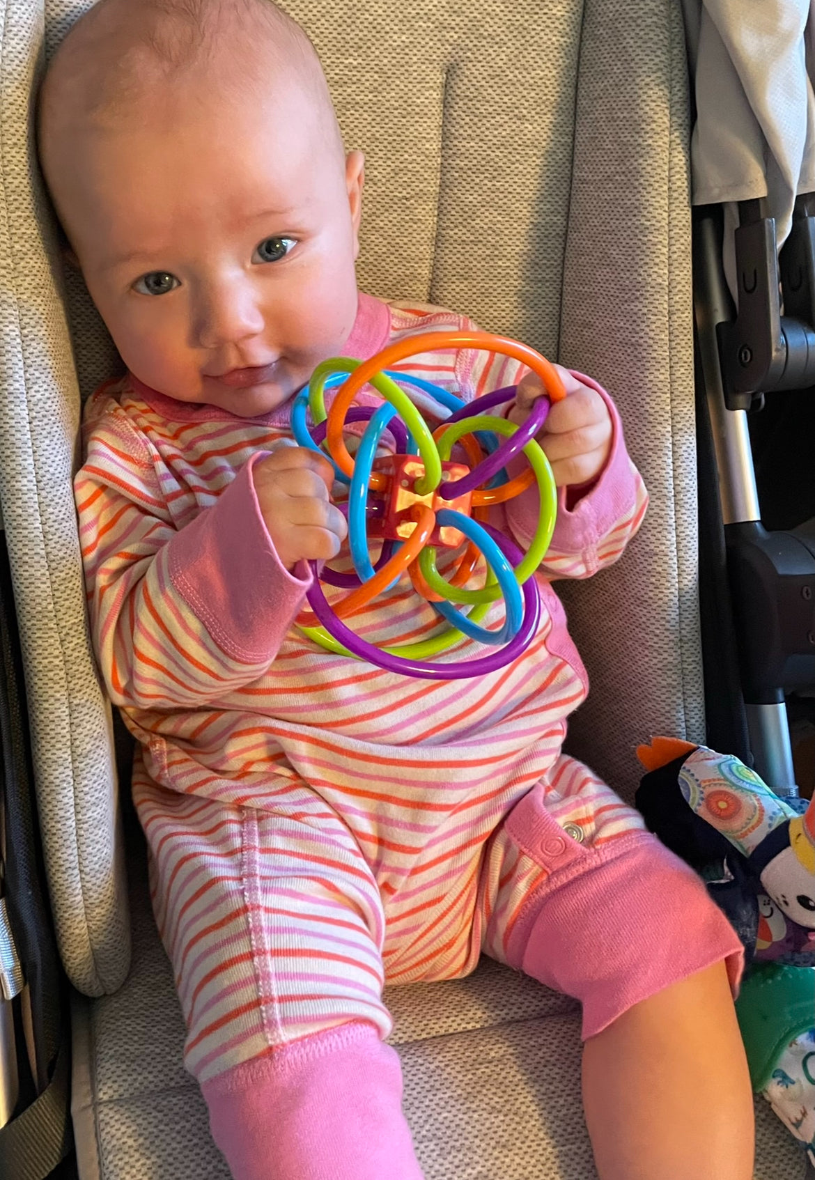 Rattle & Sensory Teether Toy