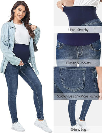 Women's Maternity Jeans PACBREEZE