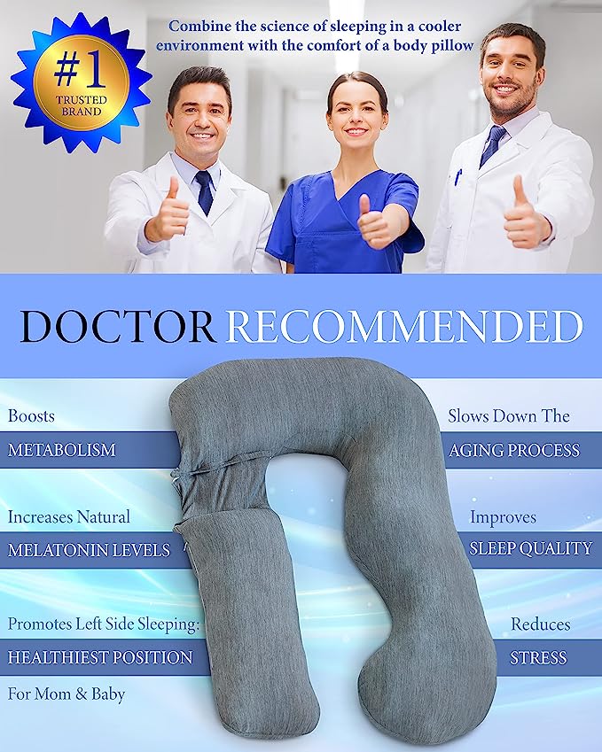 Pharmedoc Pregnancy Pillow