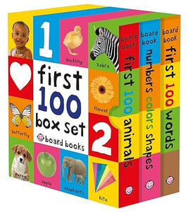 First 100 Board Book Box Set