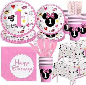 Minnie 1st Birthday Party Supplies