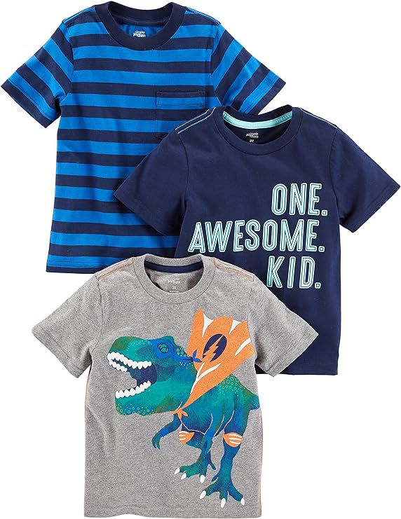 Toddler Boys' Short-Sleeve Tee Shirts by Simple Joys by Carter's