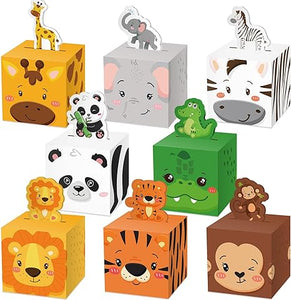 Safari Animal Favor Boxes