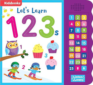 Sound Book Let's Learn 123s Board Book