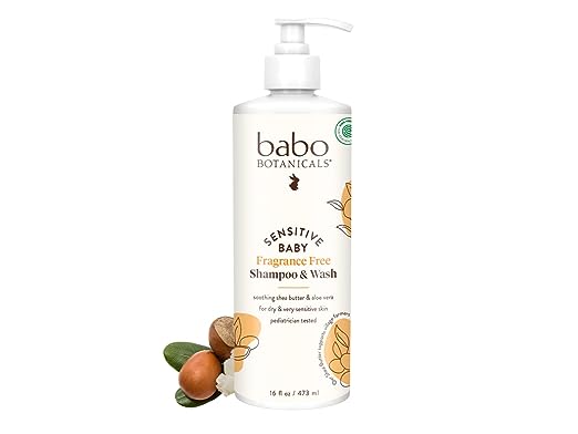 Shampoo & Wash for Sensitive Baby by Babo Botanicals