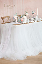 Tulle Table Skirt