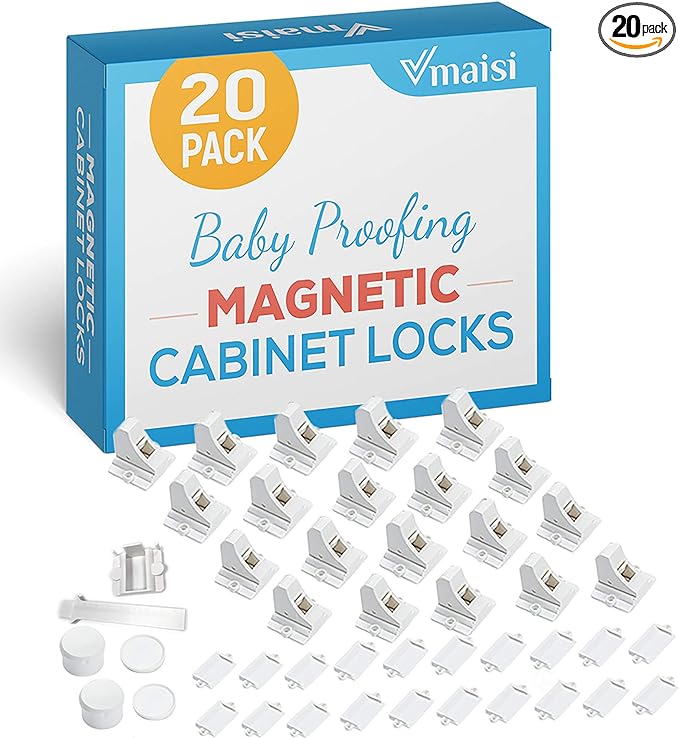 Magnetic Cabinet Locks Baby Proofing