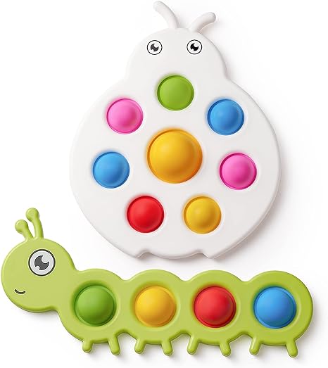 Fidget Popper Sensory Toys -Perfect for Travel with Babies and Toddlers