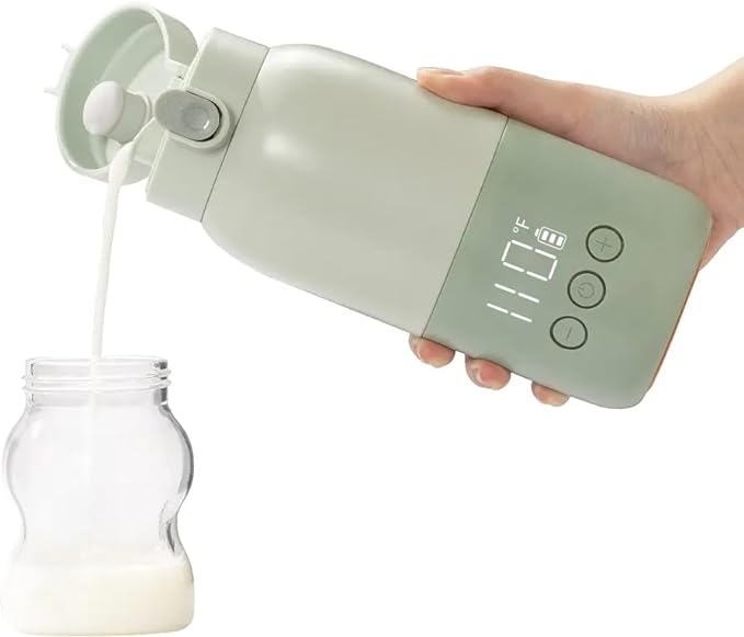 Portable Milk Warmer with Super-Fast Charging and Cordless