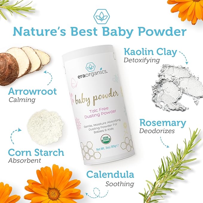 Organic Baby Powder by Era Organics