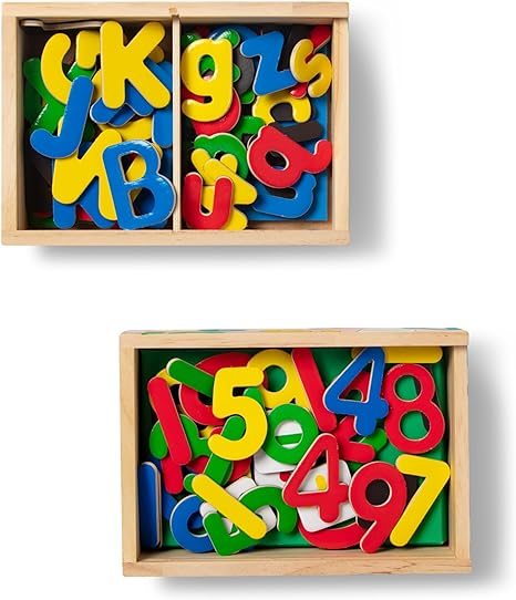 Magnetic Letters and Numbers Set by Melissa & Doug