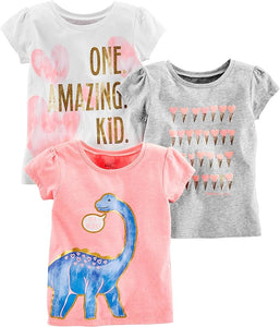 Toddler Short-Sleeve Shirts and Tops by Simple Joys by Carter's