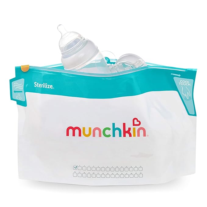 Munchkin® Sterilize™ Microwave Bottle Steam Sterilizer Bags