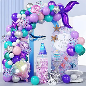 Mermaid Balloon Garland Arch Kit