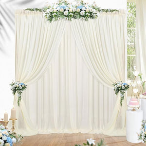 Chiffon Backdrop Decoration Party