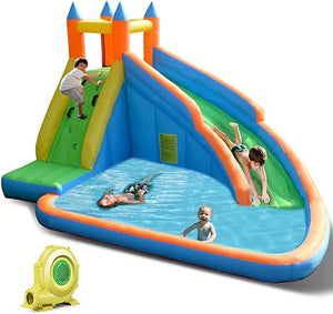 Inflatable Water Slide with Blower