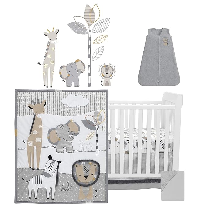 Jungle Safari Baby Crib Bedding Set by Lambs & Ivy