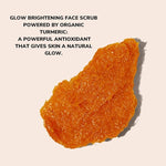 Turmeric Brightening Face Scrub -Minimo Glow (Unscented)